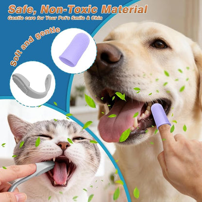 7PCS Pet Grooming Kit for Dogs and Cats，with Storage Bag & Includes Dog Washing - Image 7