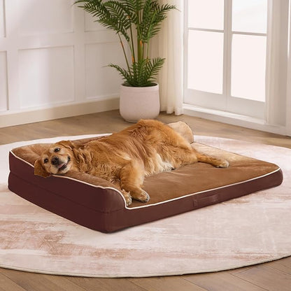 Dog Bed Large Sized Dogs, Orthopedic Dog Bed by Aeroluxe