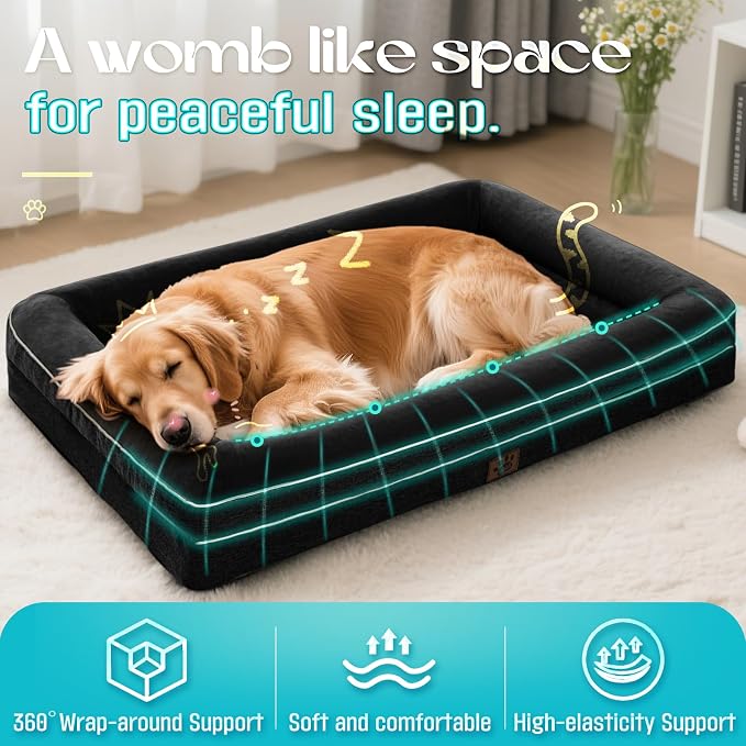 Waterproof Memory Foam Dog Beds - Image 2