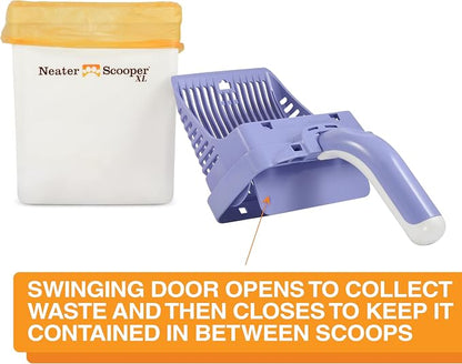 Neater Pet Brands Neater Scooper XL Cat Litter Scoop, 15 Refill Bags – - Image 3