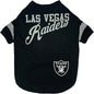 Pets First NFL Las Vegas Raiders T-Shirt Dogs & Cats, Medium. Football Dog by PETSFIRST