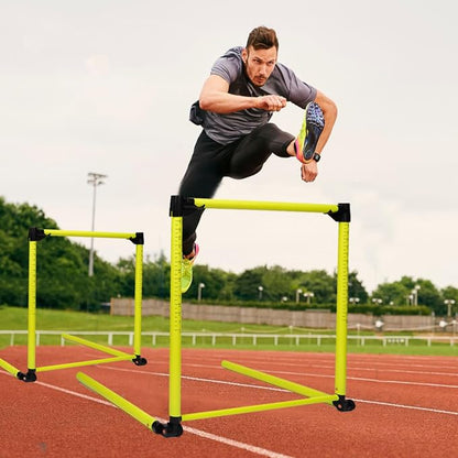 3Pcs Hurdles Training Equipment, Adjustable Height Hurdles Track and Field - Image 6