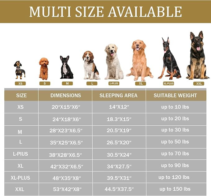 Bedfolks Orthopedic Dog Bed Extra Small, Waterproof Dog Sofa Bed - Image 5