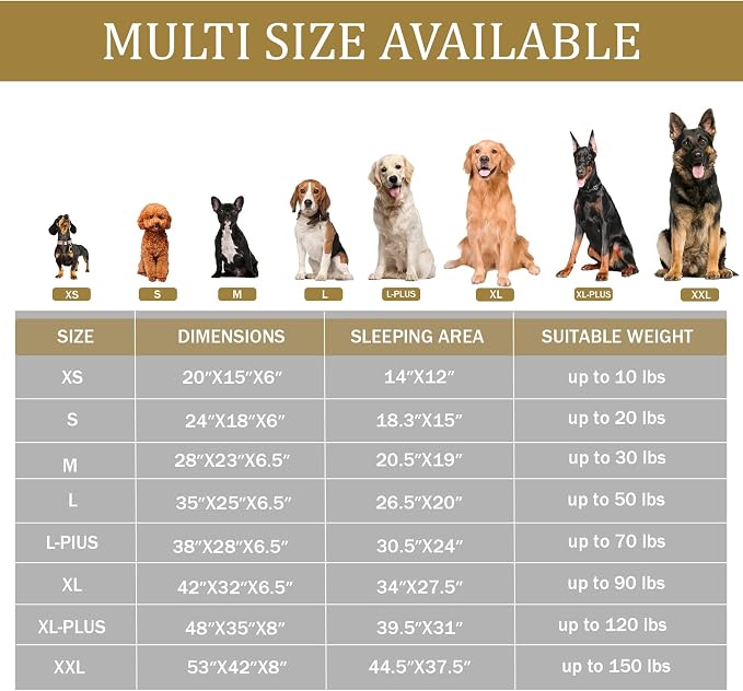 Bedfolks Orthopedic Dog Bed Extra Small, Waterproof Dog Sofa Bed - Image 5