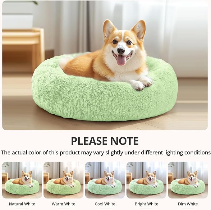JOLLYVOGUE Calming Dog Bed for Small Dogs - Image 6