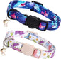 Elegant little tail 2 Pack Cat Collar-Dinosaur & Shark Cotton Breakaway Cat by Elegantlittletail
