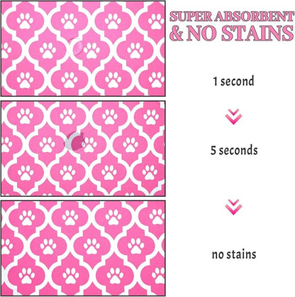 Dog Food Mat 17X30 Inch Pet Feeding Absorbent Mats - Image 3