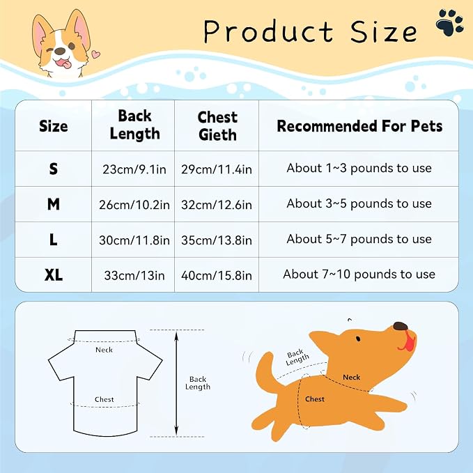4Pcs Cat and Dog Shirts - Image 3