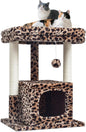 SYANDLVY 27" Cat Tree for Indoor Cats, Activity Tower by SYANDLVY