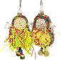 Parakeet Toys, Natural Sola Balls and Shredding Hanging Chewing Toy, Bird Toys by Birdsfavoriteropeswing