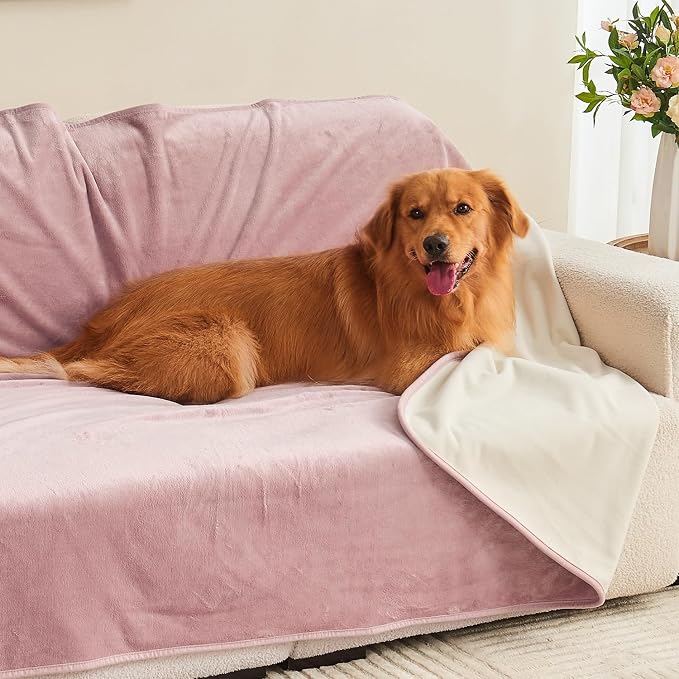Waterproof Blanket 40"x60" for Adults, Reversible Waterproof Bed Cover for Dogs - Image 4