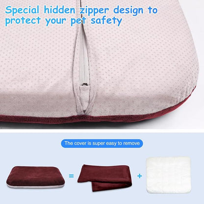 Magic Dog Super Soft Large Dog Bed, 39 Inches Orthopedic Foam Pet Beds - Image 5