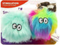 SmartyKat Fuzzy Friends Plush Catnip Ball Cat Toys by SmartyKat