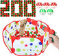 Mity rain Cat Ball Pit with Balls Included, Interactive Toy by Mityrain