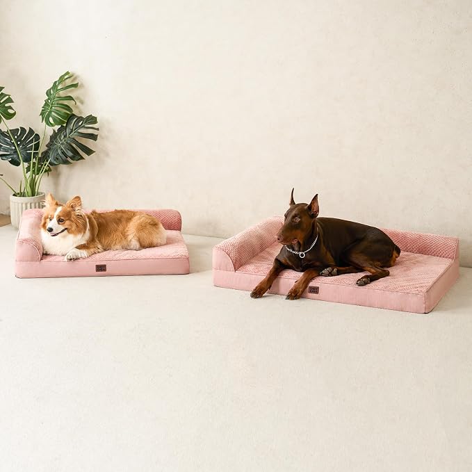 EHEYCIGA Memory Foam Dog Bed Large Size Dogs, Orthopedic Dog Bed Large - Image 8