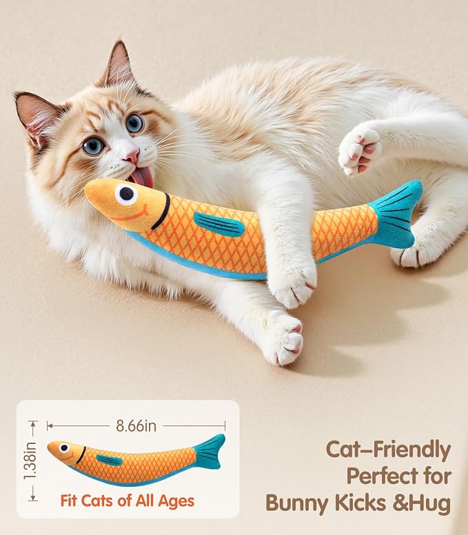Interactive Cat Toys with Soft Chew Kicker Cat Toys - Image 4