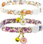 2 Pack Cotton Breakaway Cat Collars Set by Unknown