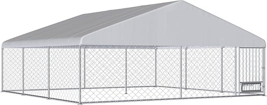 15FTx15FT Outdoor Dog Kennel by Erinnyees