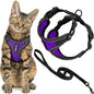 Voyager Escape-Proof Step-in Lock Cat Harness & 5ft Neoprene-Handle Leash Set by BestPetSuppliesLLC