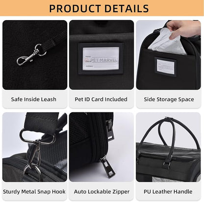 PET MARVEL Cat Carrier Soft Sided - Image 5