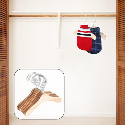 Professional Wooden Pet Clothes Hangers - Image 4