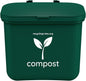 Small Green Compost Bin Container by RecyclingRules