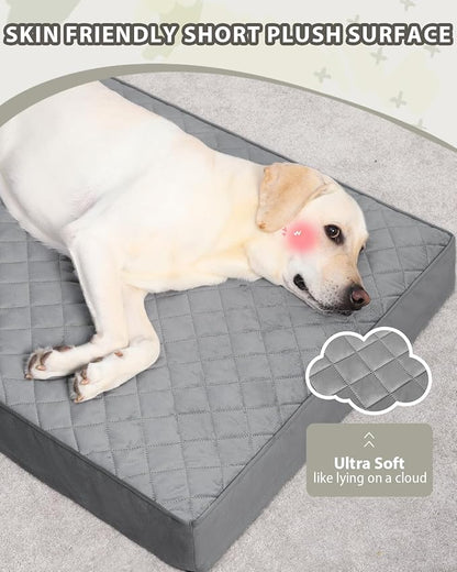 Orthopedic Dog Beds Large Sized Dog Waterproof Lining - Image 2