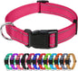 TagME Reflective Nylon Dog Collars, Adjustable Classic Pet Collar by TagME