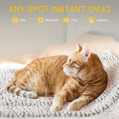 Self Heating Cat Pad Self Warming Bed 27.5" x 18.5" Thermal Heated Cat Mat - Image 6