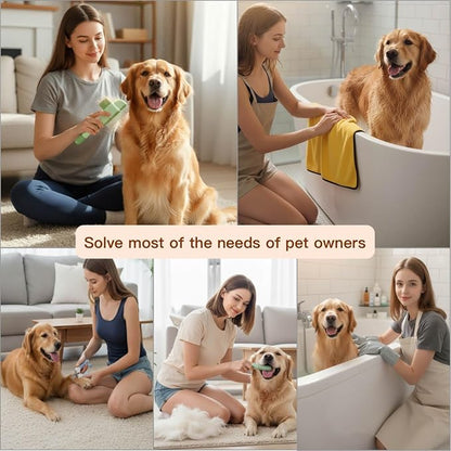 Cat&Dog Grooming Kit-6PCS for Cat Flea Comb, Dog Brush For Shedding, Pet Nail - Image 8