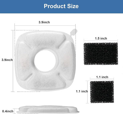 8 Pcs Cat Fountain Replacement Filters - Image 8
