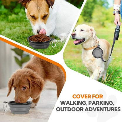 Dog Bowl Collapsible, 2 Pack Portable Foldable Travel Water Bowl Food Dishes - Image 7