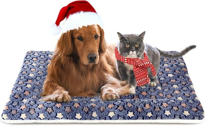 Mora Pets Dog Bed Crate Pad Ultra Soft Pet Bed by MoraPets