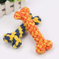 Dog Rope Toy Bone Pet Teeth Cleaning Toy by HESUILONG
