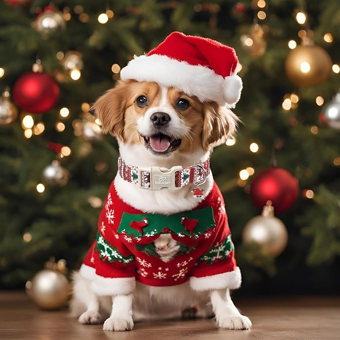 Christmas Dog Collar for Puppy Small Dogs - Image 2
