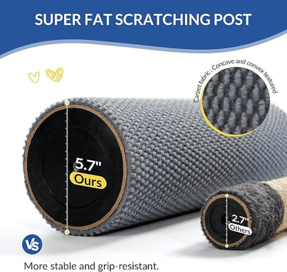 Cat Craft Cat Scratching Post Large Reticulate Carpet Scratching Post - Image 2