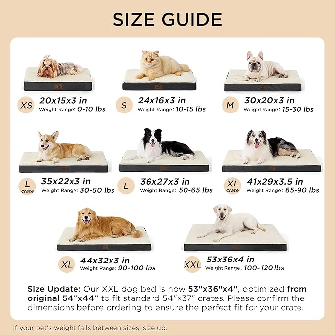 Bedsure Large Dog Bed for Crate - Image 6