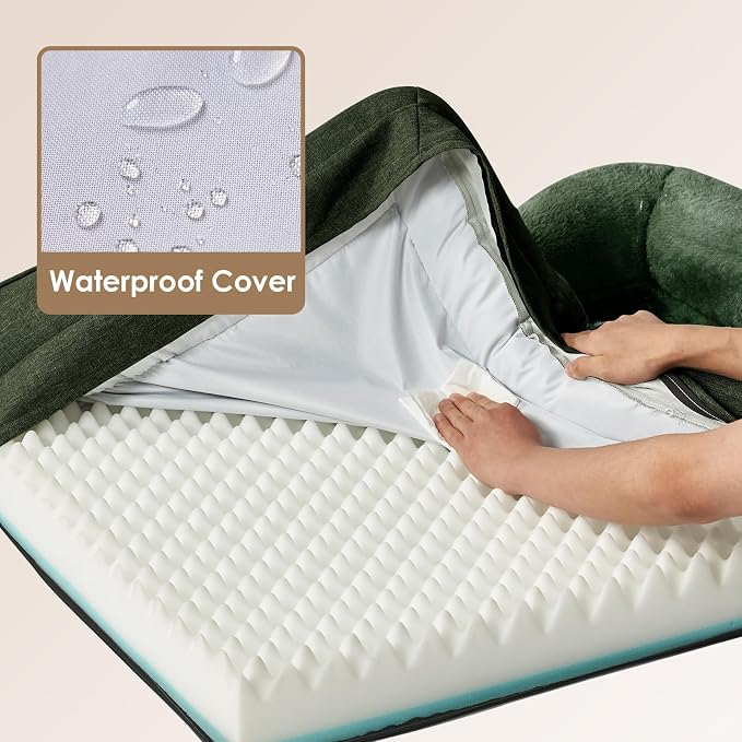 EHEYCIGA Orthopedic XL Dog Bed for Large Sized Dog, Waterproof Liner & Washable - Image 3