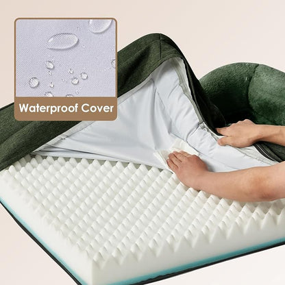 EHEYCIGA Orthopedic XL Dog Bed for Large Sized Dog, Waterproof Liner & Washable - Image 3