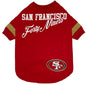 NFL San Francisco 49ers Dog & Cat T-Shirt, Medium. Football PET TEE by PETSFIRST
