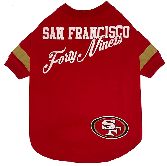 NFL San Francisco 49ers Dog & Cat T-Shirt - Image 3