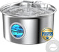 Cat Water Fountain Stainless Steel: 2.6L Cat Fountain by UMOCUOY