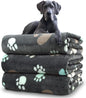 Dog Blankets for Large Dogs, 3 Pack Blanket Washable 41" x 31", Fuzzy Soft Pet by NXDZI