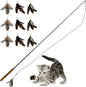 Forever Stick with 9 Feather Toy Lures by Repounce