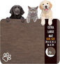 Dog Food Mat, 39.4"x31.5" Largest Absorbent Dog Mat by yuzshin