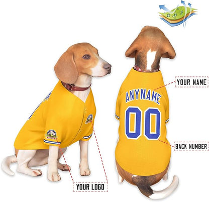 Custom Dog Baseball Jersey - Image 3