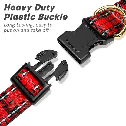 Reflective Dog Collar for Extra Small Dogs, Cute Boho Adjustable Heavy-Duty - Image 4