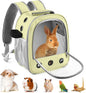Guinea Pig Carrier Backpack, Portable Rabbit Travel Carring Bag by DBNESS