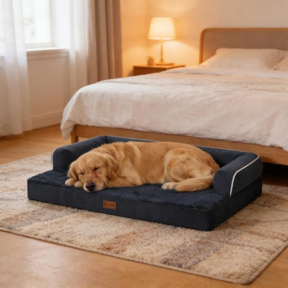Orthopedic XXL Dog Beds, Waterproof Egg Crate Foam Big Pet Bed - Image 8