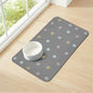 Cat Food Mat Absorbent Dog Mat for Food and Water Non Slip Quick Dry Dog Bowl by YetstockDirect